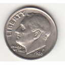 1986 - 10 Cents (Dime) Rame-nickel Dollaro Stati Uniti Roosevelt  Dime FDC